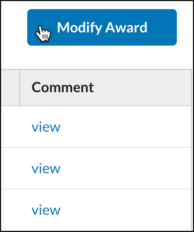 click modify award